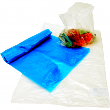 Zak vlakke zak 18x29cm LDPE 50my transparant 500st